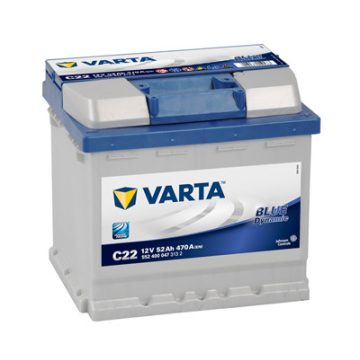 Varta Blue 552400047 12V 52AH 470A J+ akkumulátor