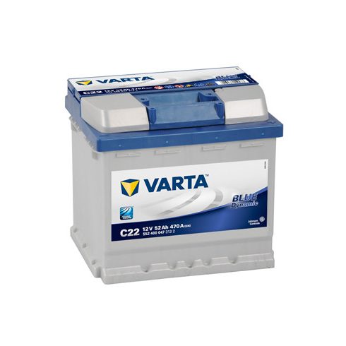 Varta Blue 552400047 12V 52AH 470A J+ akkumulátor