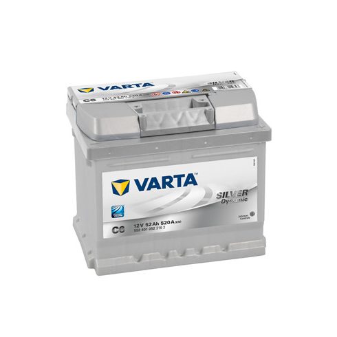 Varta Silver 552401052 12V 52AH 520A J+ akkumulátor