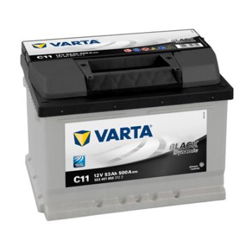 Varta Black 553401050 12V 53AH 500A J+ akkumulátor