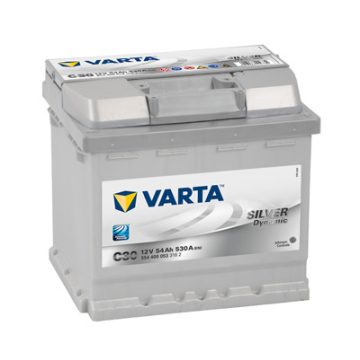Varta Silver 554400053 12V 54AH 530A J+  akkumulátor