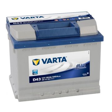   Varta Blue 12v 60ah 540A autó akkumulátor bal+ akkumulátor