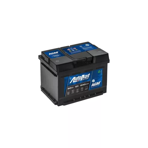 AutoPart Galaxy AGM Start-Stop 12V 60Ah 640A Jobb+ autó akkumulátor 560275AGM
