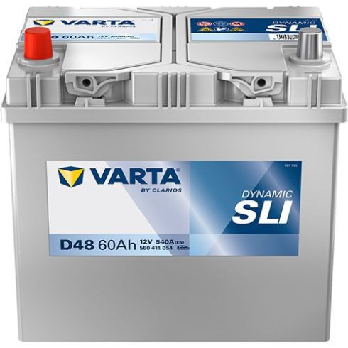 Varta Dynamic SLI - 12v 60ah - autó akkumulátor - bal+ *ázsia 560411054K262