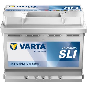   Varta Dynamic SLI - 12v 63ah - autó akkumulátor - jobb+ 563400061K262