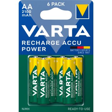VARTA POWER akkumulátor ceruza/AA 2100 mAh BL6 56706101436