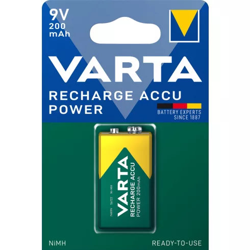 Elem akkumulátor 9V 200mAh Ready to Use 56722101401