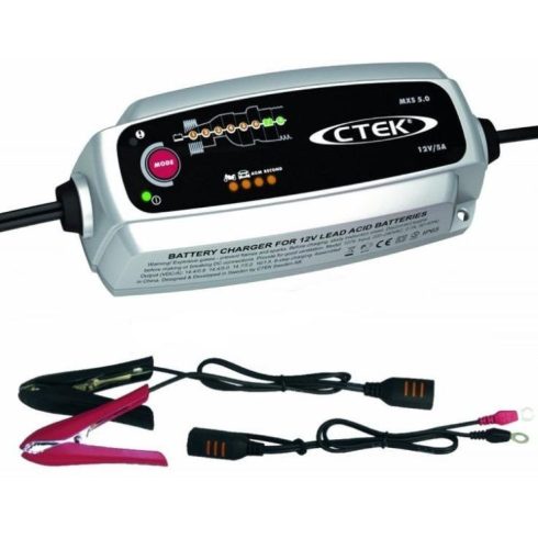 CTEK - MXS 5.0 akkumulátor töltő 12V / 5A 56-999