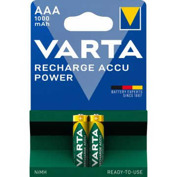 VARTA POWER akkumulátor mikro/ AAA 1000 mAh BL2 5703301402