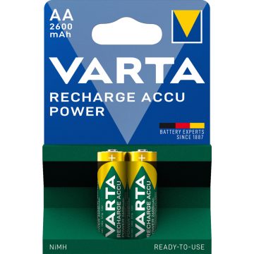 VARTA POWER akkumulátor ceruza/AA 2600 mAh BL2 5716101402