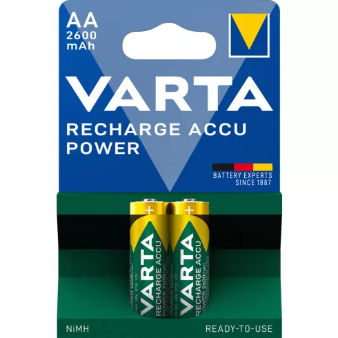 VARTA POWER akkumulátor ceruza/AA 2600 mAh BL2 5716101402