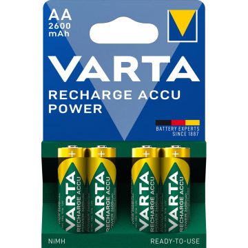 VARTA POWER akkumulátor ceruza/AA 2600 mAh BL4 5716101404