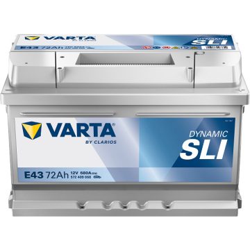   Varta Dynamic SLI - 12v 72ah - autó akkumulátor - jobb+ *alacsony 572409068K262