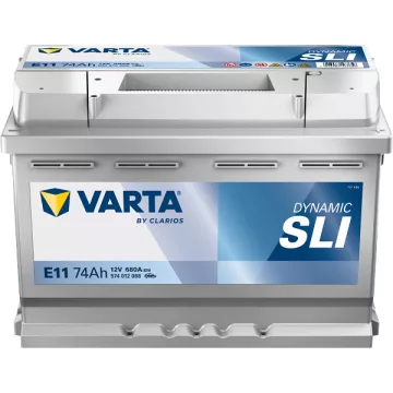   Varta Dynamic SLI - 12v 74ah - autó akkumulátor - jobb+ 574012068K262