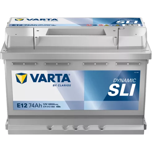 Varta Dynamic SLI - 12v 74ah - autó akkumulátor - bal+ 574013068K262