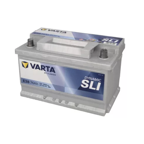 Varta Dynamic SLI - 12v 74ah - autó akkumulátor - jobb+ *alacsony 574402075K262