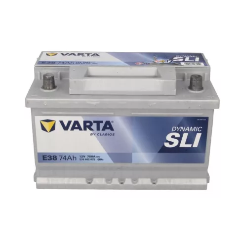 Varta Dynamic SLI - 12v 74ah - autó akkumulátor - jobb+ *alacsony 574402075K262