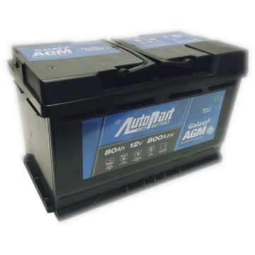   AutoPart Galaxy AGM Start-Stop 12V 80Ah 800A Jobb+ autó akkumulátor 580475AP