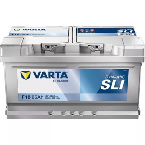 Varta Dynamic SLI - 12v 85ah - autó akkumulátor - jobb+ *alacsony 585200080K262