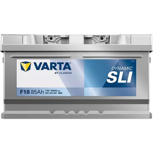 Varta Dynamic SLI - 12v 85ah - autó akkumulátor - jobb+ *alacsony 585200080K262