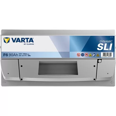 Varta Dynamic SLI - 12v 90ah - autó akkumulátor - jobb+ 590122072K262