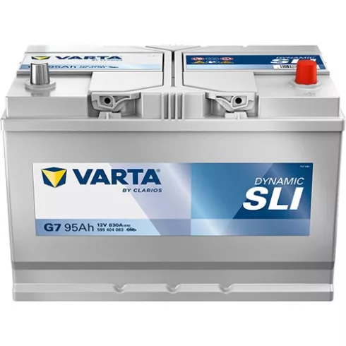 Varta Dynamic SLI - 12v 95ah - autó akkumulátor - jobb+ *ázsia 595404083K262