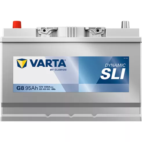 Varta Dynamic SLI - 12v 95ah - autó akkumulátor - bal+ *ázsia 595405083K262