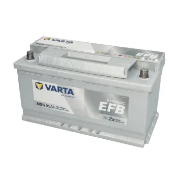   Varta Dynamic EFB - 12v 95ah - autó akkumulátor - jobb+ 595500085K262