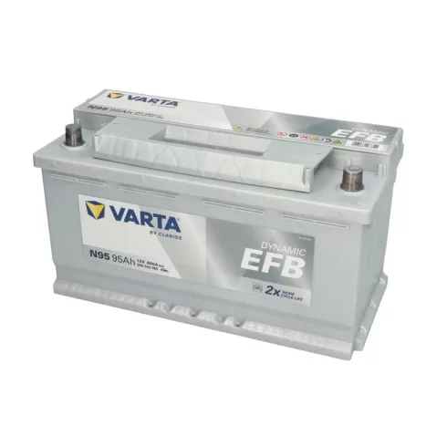 Varta Dynamic EFB - 12v 95ah - autó akkumulátor - jobb+ 595500085K262