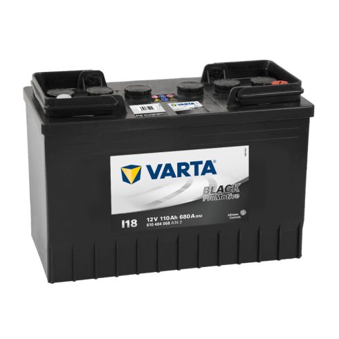 Varta Promotive Black 12v 110ah 680A teherautó akkumulátor jobb+ oldaltalpas