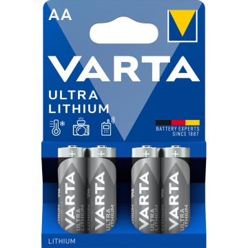 VARTA ULTRA LITHIUM ceruza/ AA/ LR06 elem BL4 6106301404
