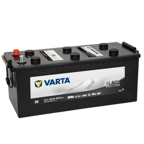 Varta Promotive Black 12v 120ah 680A teherautó akkumulátor