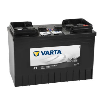   Varta Promotive Black 12v 125ah 720A teherautó akkumulátor jobb+ Nagy Iveco