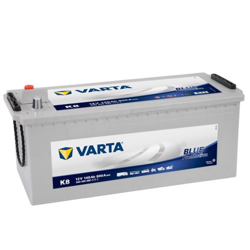 Varta Promotive Blue 12v 140ah 800A teherautó akkumulátor talpas