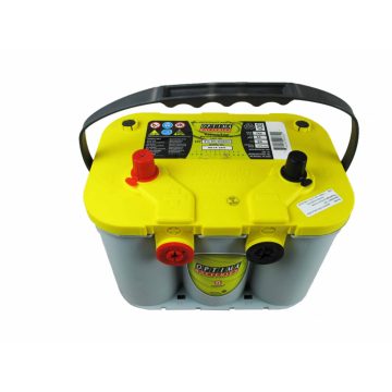   Optima Yellow 8142540008882 12v 55ah 765A autó akkumulátor bal+ oldalcsavaros U 4,2