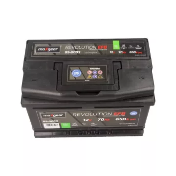   Maxgear EFB Start-Stop (Ford-alacsony) 12V 70Ah 650A jobb+ autó akkumulátor 85-0003