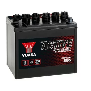 YUASA 12V 26Ah 250A Jobb+ Indító akkumulátor 895