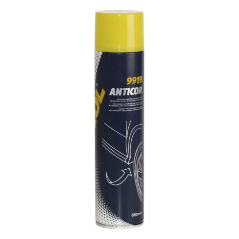 Mannol 9919 650ml alváz+üregvédő fekete spray