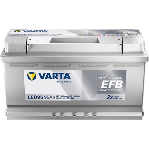 Varta Professional Dual Purpose EFB - 12v 95 ah - meghajtó akkumulátor - jobb+ 932095085K312