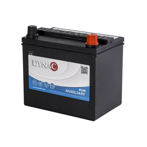 DYNAC Start-Stop AGM - 12V 30Ah - kiegészítő akkumulátor  Tesla AGM AUX U1 