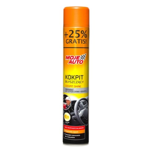 Moje Auto belsőtér műanyag felület-ápoló (citrom) 750ml spray 19-010