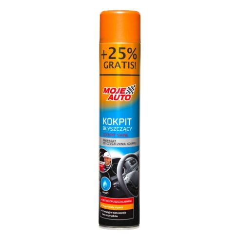 Moje Auto belsőtér műanyag felület-ápoló (friss) spray 750ml 19-012