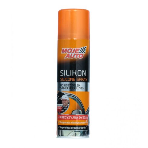 Moje Auto Silicone autó (kéder-gumi) ajtó-karosszéria gumitömítés ápoló spray 200ml 19-112