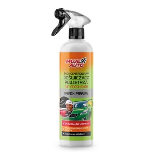 Moje Auto koncentrált autóillatosító parfüm (menta és citrom) spray 500 ml AMT19619