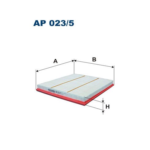Filtron Levegőszűrő TRANSIT TOURNEO, TRANSIT V363 2.2D 04.06- AP 023/5