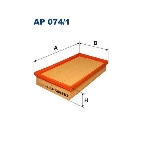 Filtron Levegőszűrő Ford Focus 1.4i 16V, 1.6i 16V, 1.8i 16V 9/98- AP 074/1