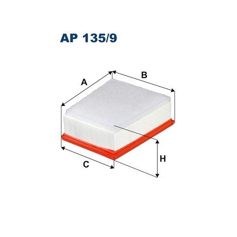 Filtron Levegőszűrő GRAND SCENIC IV, KANGOO III, KANGOO III/MINIVAN 1.3-Electric 02.15- AP 135/9