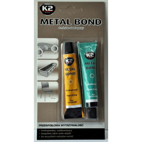 K2 METAL BOND B116 57g fém epoxy ragasztó