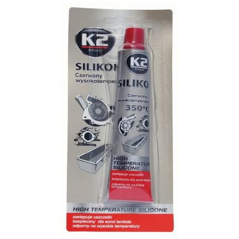 K2 SILICONE B2400 85g piros szilikon