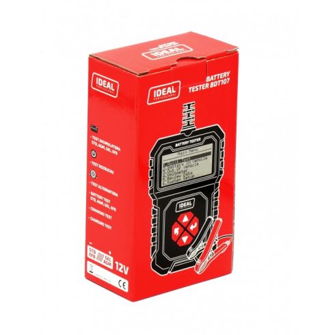 Ideal Ellenőrző készülék, akkumulátor teszter BDT107